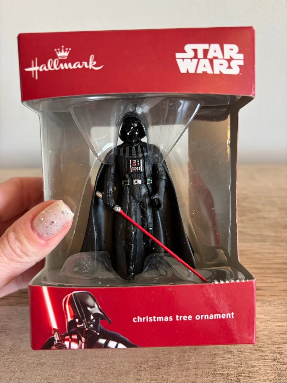 Hallmark Star Wars‎ Darth Vader With Lightsaber Christmas Tree Ornament